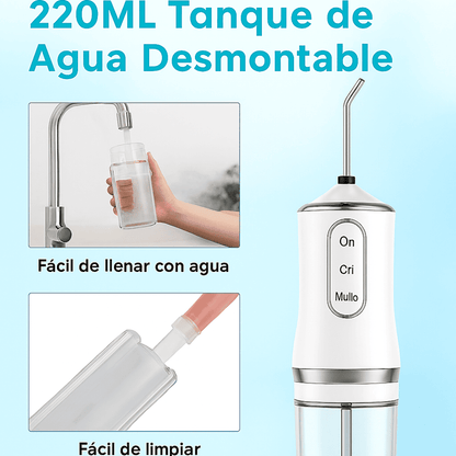 SonriJet™ - sonrisa limpia con chorro de agua
