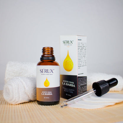 Serux™ – Aceite Premium Para Barba - Barba sana, suave y con carácter