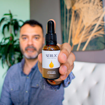 Serux™ – Aceite Premium Para Barba - Barba sana, suave y con carácter