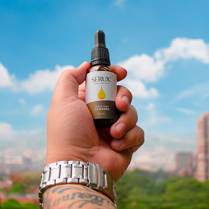 Serux™ – Aceite Premium Para Barba - Barba sana, suave y con carácter