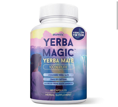 Yerba Magic™ - Cápsulas De Yerba Mate I 60  Cápsulas
