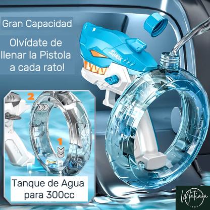 SharkBlaster™ Pistola de Agua Shark Automática | Diversión garantizada para todos -  [PROMOCIÓN DISPONIBLE SOLO HOY]