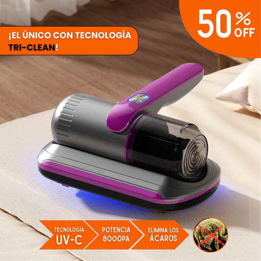 VitaClean™ - Aspirador Portátil UV | Poder de Succión y Esterilización Total