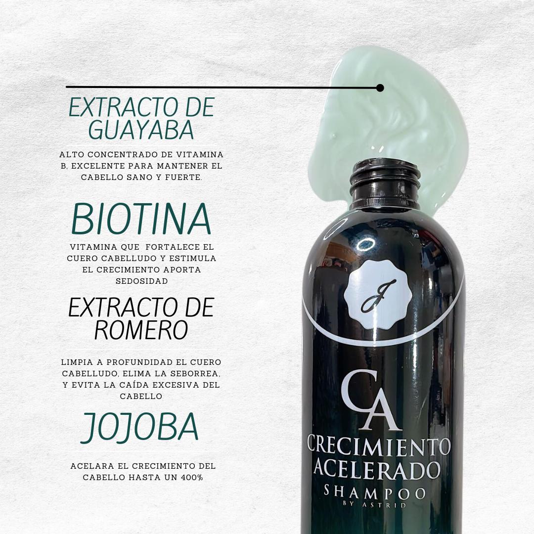SHAMPOO CRECIMIENTO ACELERADO + OBSEQUIO (MASCARILLA CAPILAR)
