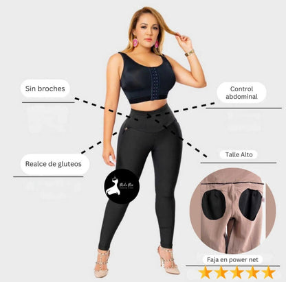 Curvely™ – Leggins Adelgazantes con Efecto Push-Up y Control Total