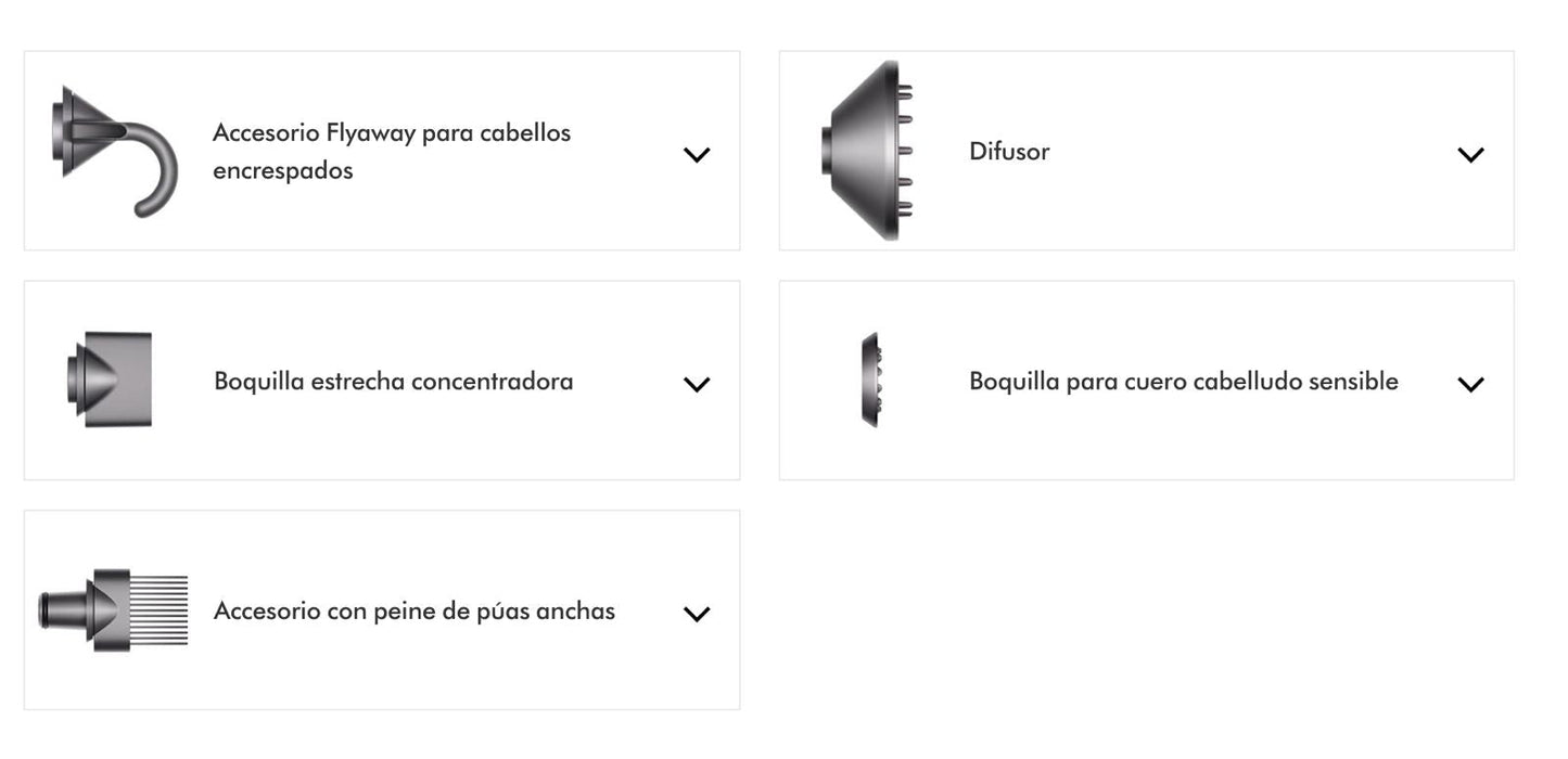 Dys™ Secador Ultrasónico de Cabello Cinco Piezas - [PROMOCIÓN DISPONIBLE SOLO HOY]