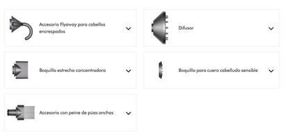 Dys™ Secador Ultrasónico de Cabello Cinco Piezas - [PROMOCIÓN DISPONIBLE SOLO HOY]