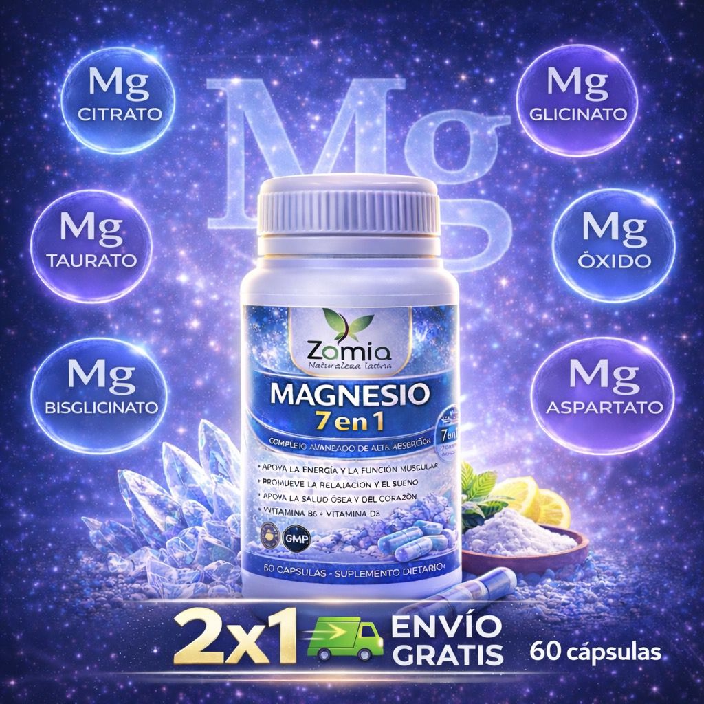 Magnesio Original Zamia™ 2×1 – Más Bienestar Y Energía Cada Día