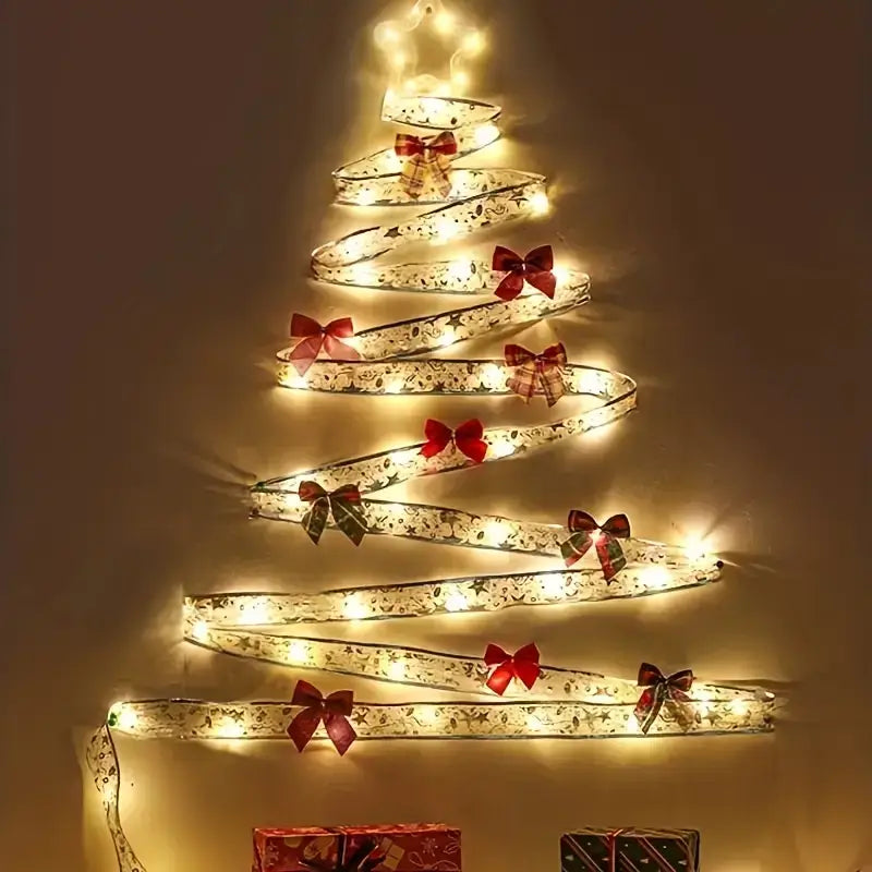 Navilight™ Cinta Luz Inalámbrica Navideña + Pilas AA 🎄🎅 - [PROMOCIÓN DISPONIBLE SOLO HOY]