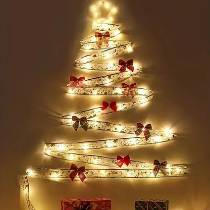 Navilight™ Cinta Luz Inalámbrica Navideña + Pilas AA 🎄🎅 - [PROMOCIÓN DISPONIBLE SOLO HOY]