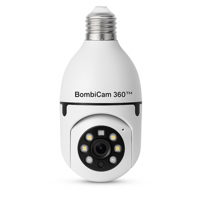 BombiCam 360™ - Cámara Bombillo Inteligente