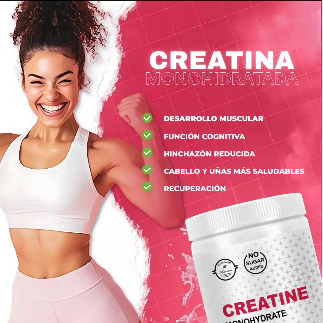 Creatina Monohidratada OLD SCHOOL – Potencia tu cuerpo, define tu figura