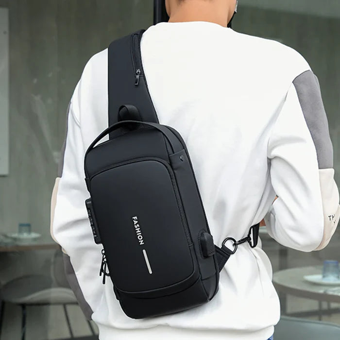 LockBag™ - Mochila Antirrobo con USB