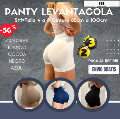 ¡Paga 2 Lleva 3!  Bust Up™ Panty Levanta Cola - [PROMOCIÓN DISPONIBLE SOLO HOY]