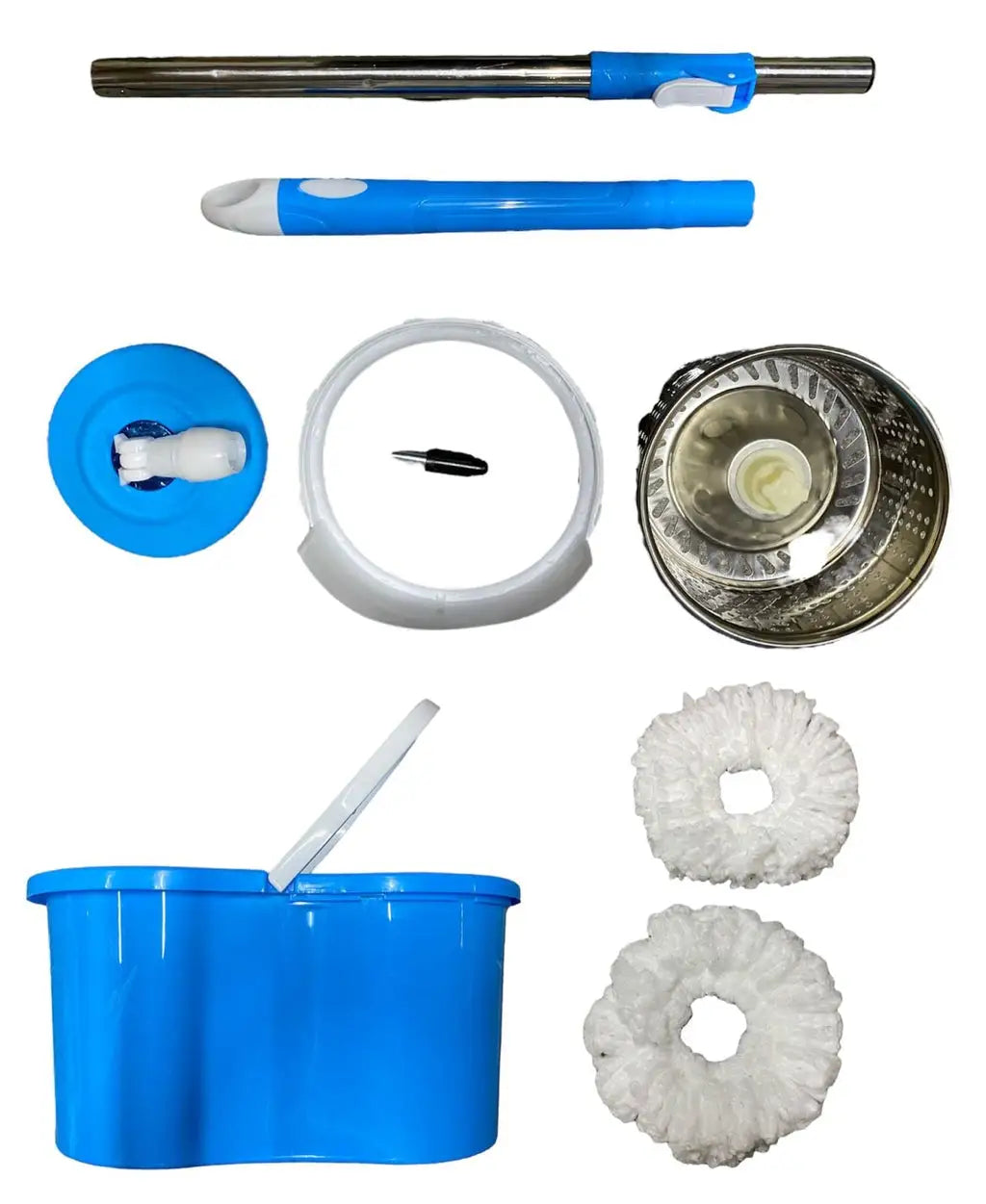 PowerMaid™ - Trapero Giratorio Magico Con Balde 360° -  [PROMOCIÓN DISPONIBLE SOLO HOY]