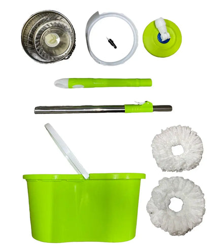 PowerMaid™ - Trapero Giratorio Magico Con Balde 360° -  [PROMOCIÓN DISPONIBLE SOLO HOY]