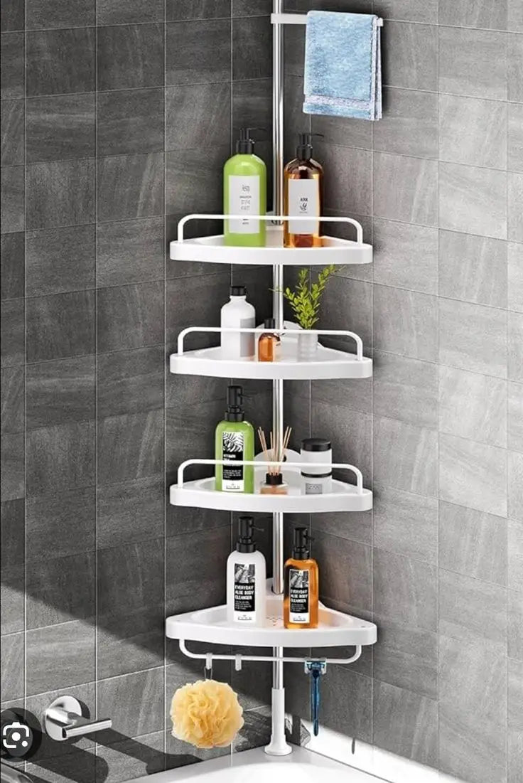 BanoOrg™ Nuevo Esquinero Organizador de Baño - [PROMOCIÓN DISPONIBLE SOLO HOY]