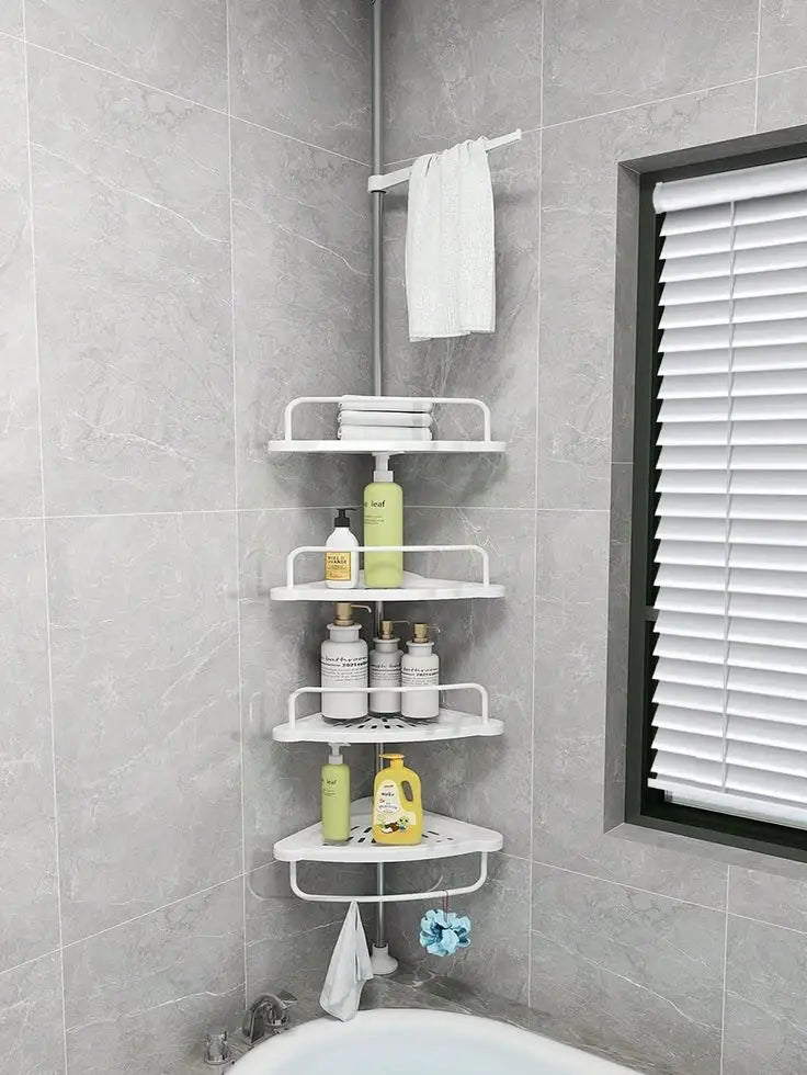 BanoOrg™ Nuevo Esquinero Organizador de Baño - [PROMOCIÓN DISPONIBLE SOLO HOY]