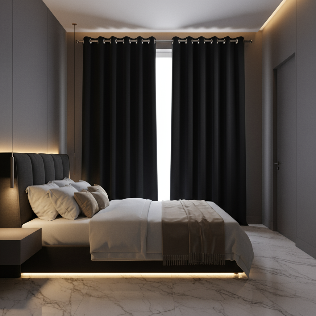 SombraLux™ | CORTINA PRESTIGE BLACKOUT CON VELO