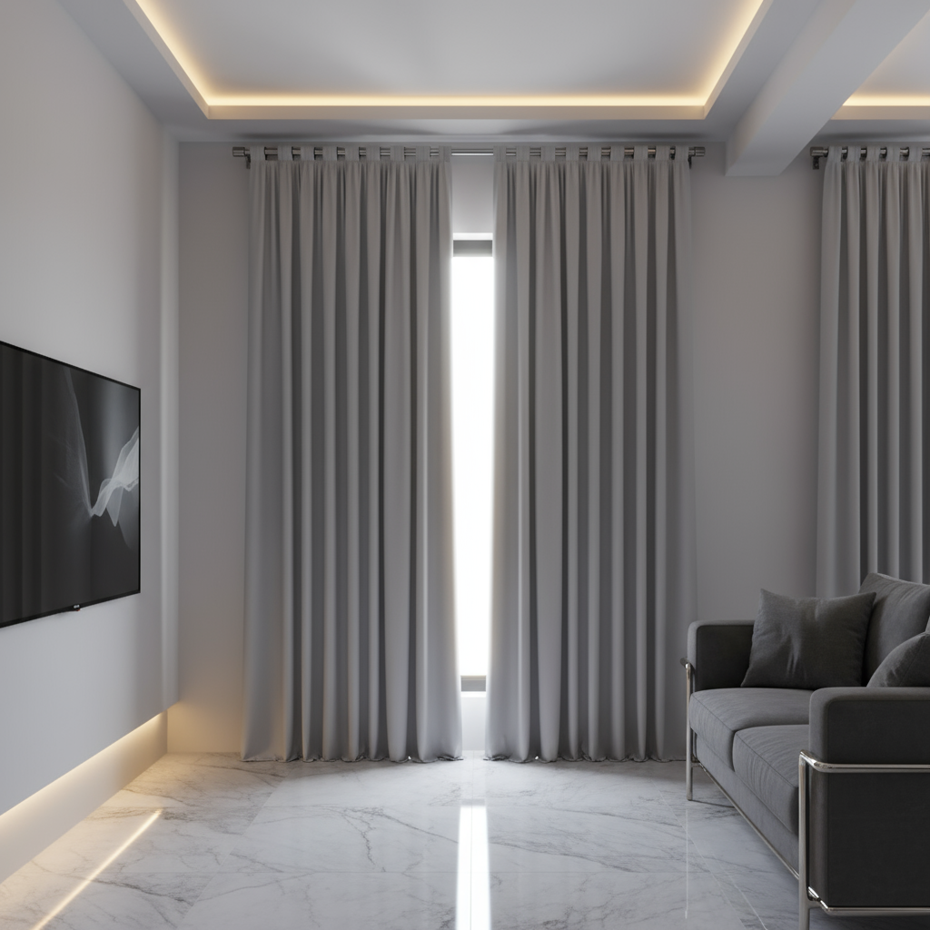 SombraLux™ | CORTINA PRESTIGE BLACKOUT CON VELO