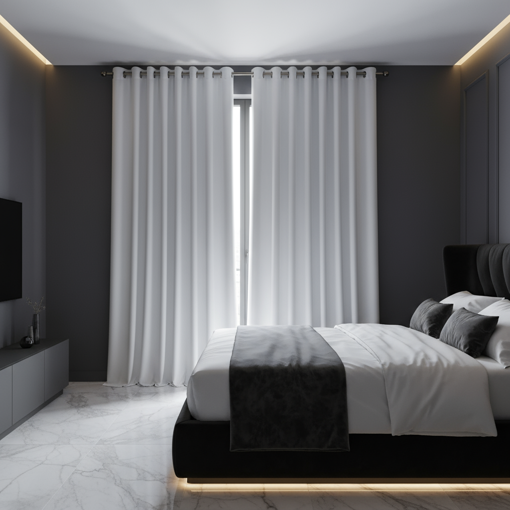 SombraLux™ | CORTINA PRESTIGE BLACKOUT CON VELO