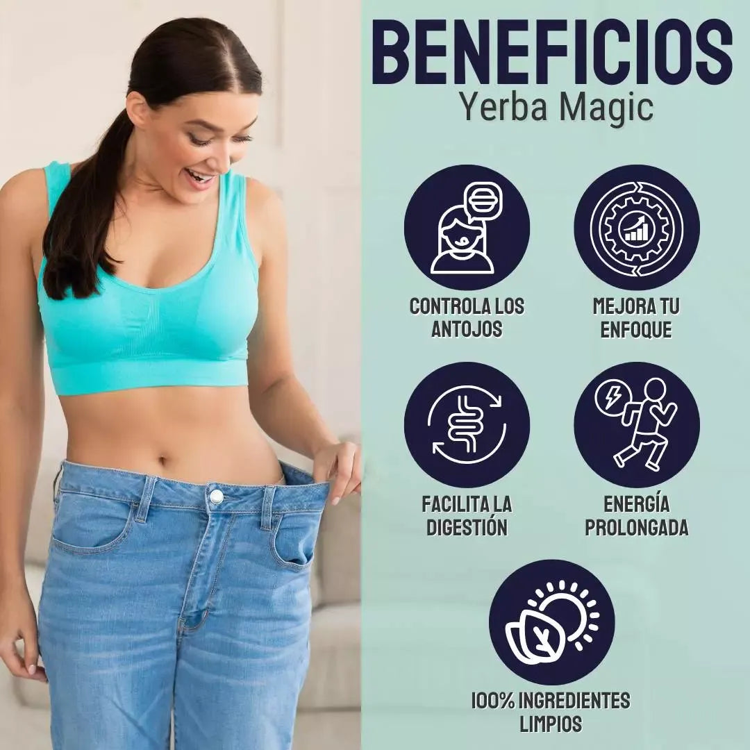 Yerba Magic® Té instantáneo de yerba mate en polvo