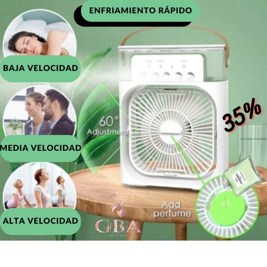 Glacio™ - Mini Ventilador Portátil - [PROMOCIÓN DISPONIBLE SOLO HOY]