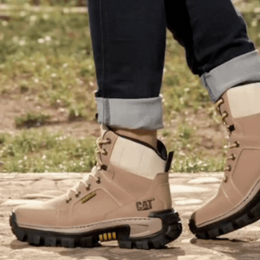 Botas CAT Premium® – El calzado todoterreno que funciona en la obra