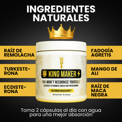 KING MAKER™ - Despierta tu virilidad, tu energía y tu confianza