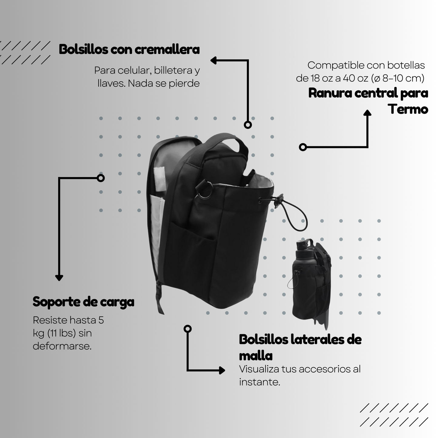 RunLock™ – Bolso Deportivo Con Cierre Magnético