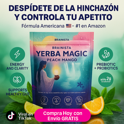 Yerba Magic® Té instantáneo de yerba mate en polvo